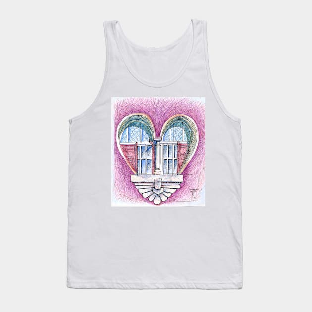 window to the heart. Janela para o coração Tank Top by terezadelpilar